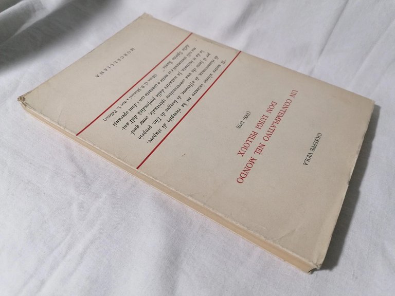 Un Contemplativo Nel Mondo Don Luigi Pelloux, Libro Giuseppe Viola …