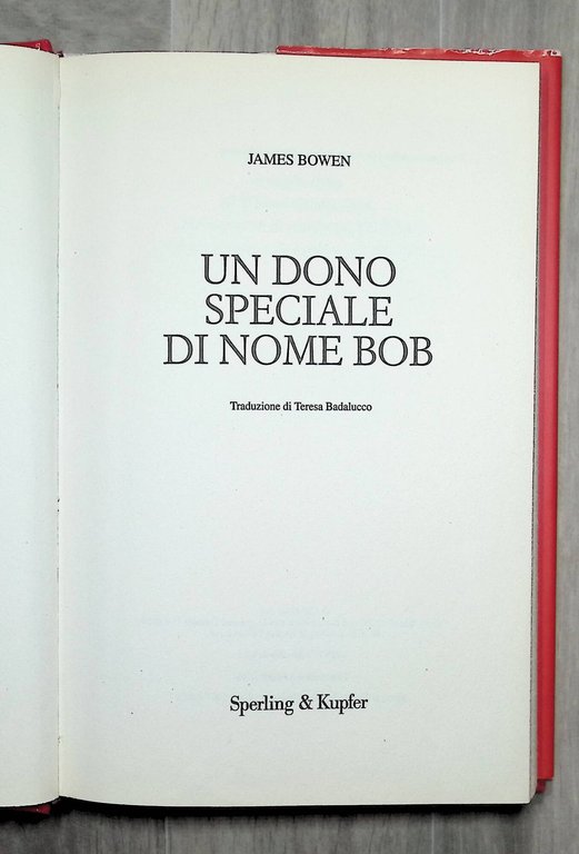 Un dono speciale di nome Bob