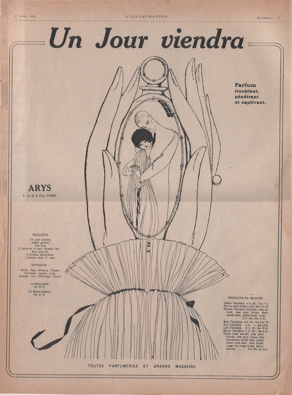 Un Jour viendra par Arys. Advertising 1920 | Immagine principale