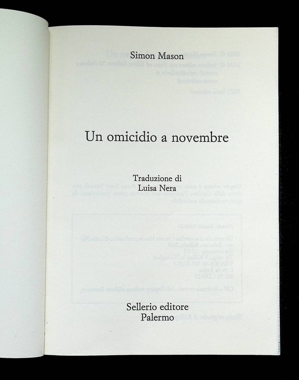 Un omicidio a novembre | Immagine Gallery 4