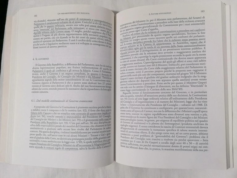 Un Parlamentarismo agli Sgoccioli Libro Chimenti Governo Politica Legislatura