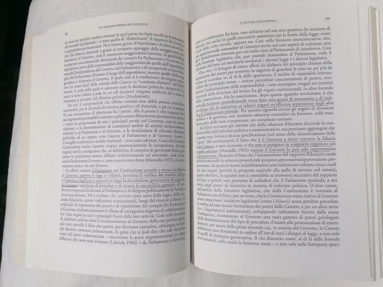 Un Parlamentarismo agli Sgoccioli Libro Chimenti Governo Politica Legislatura