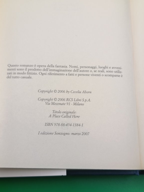 Un posto chiamato Qui