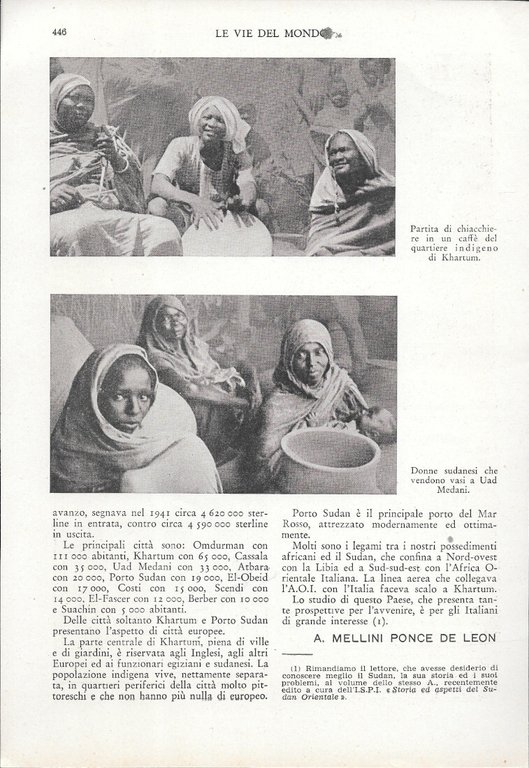 Un rapido sguardo al Sudan Anglo-Egiziano - Estratto 1943 | Immagine Gallery 6