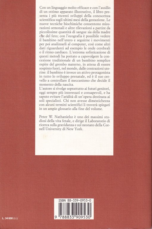 Un tempo per nascere. Le nuove conoscenze sulla vita prenatale