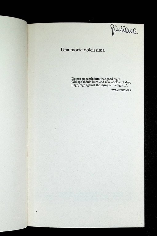 Una Morte Dolcissima | Immagine Gallery 7