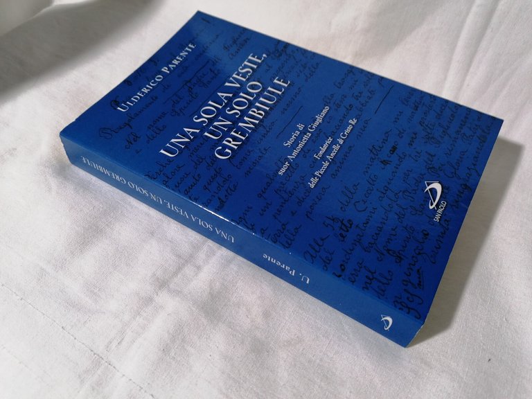 Una Sola Veste Un Solo Grembiule Libro Parente Giugliano Monachesimo …