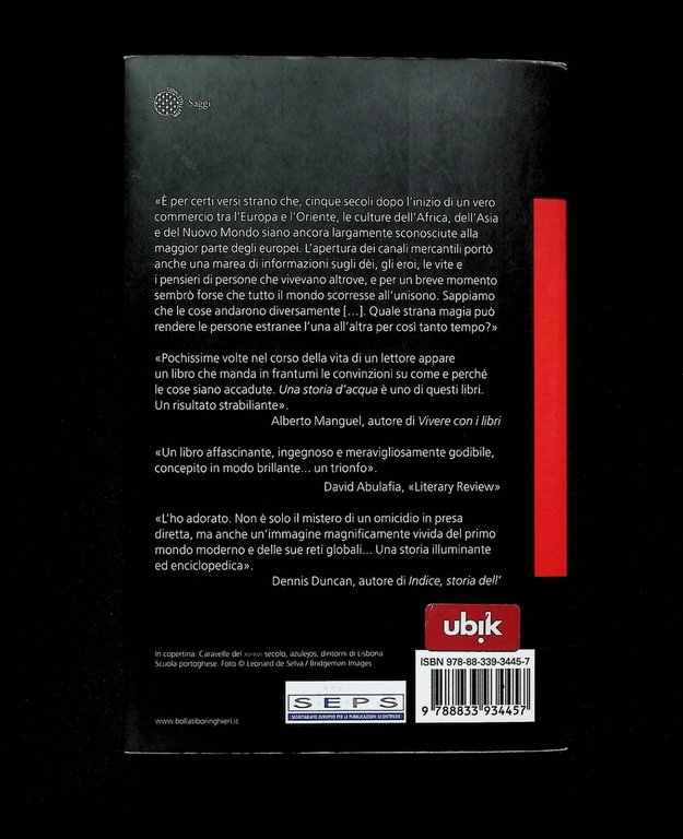 Una Storia d'Acqua Libro Wilson Lee 1 Edizione Bollati Boringhieri … | Immagine Gallery 3