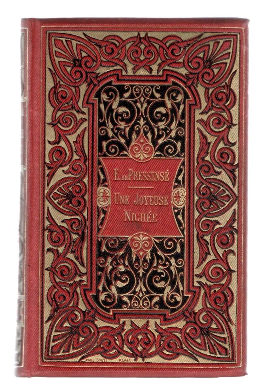 Une Joyeuse Nichée Libro Livre Pressensé Fischbacher 1891 Rilegato Francese