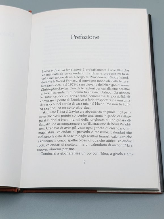 Unico Indizio La Luna Piena. 1^ Edizione CDE