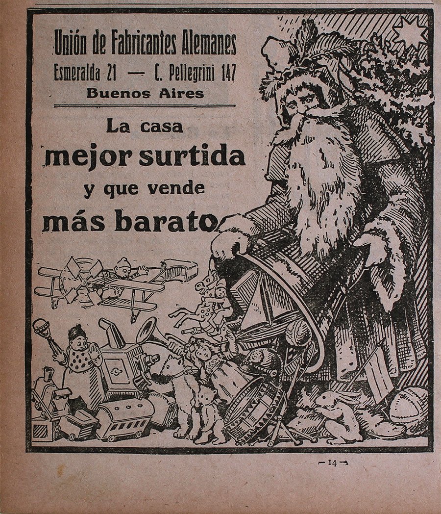 Union de Fabricantes Alemanes. Buenos Ayres - Advertising 1922 | Immagine principale