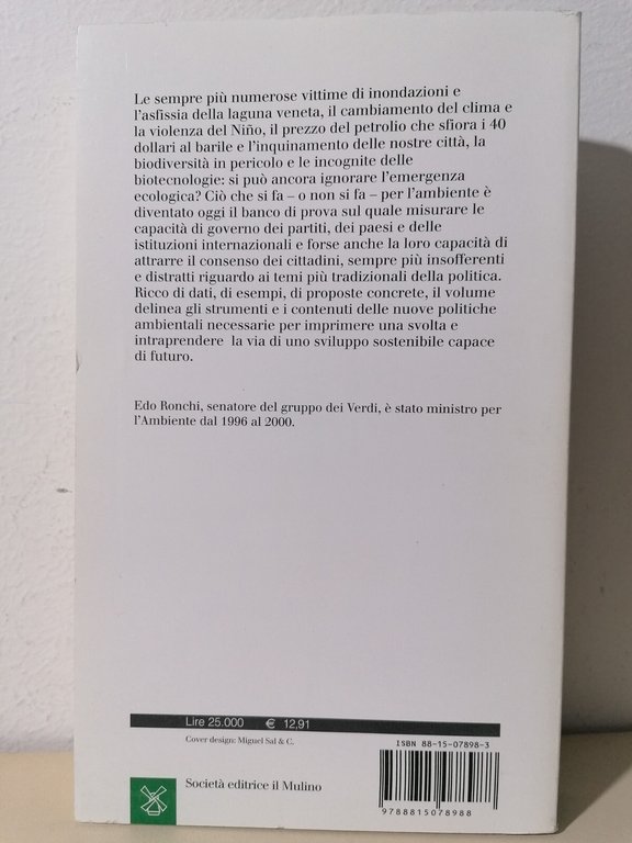 Uno Sviluppo Capace Di Futuro Libro Edo ROnchi Il Mulino …