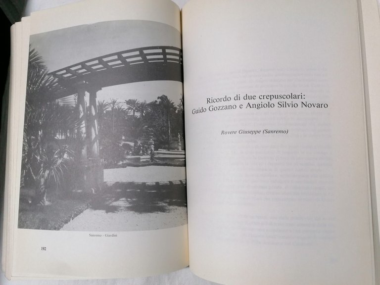 Uomini d'arte e di scienza a Sanremo e nella Riviera …