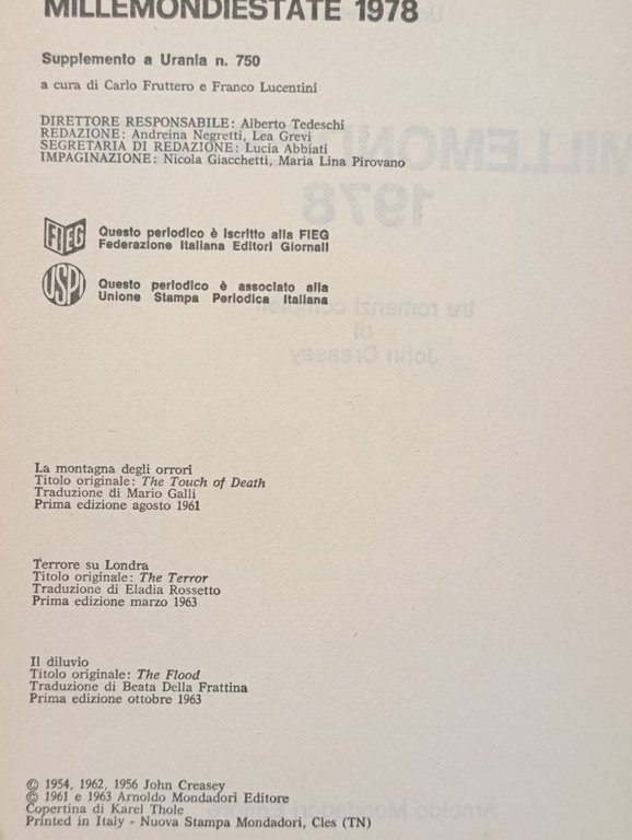 Urania Millemondiestate 1978 | Immagine Gallery 8