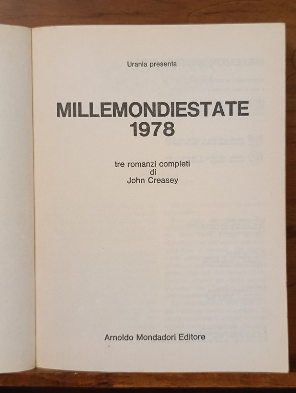 Urania Millemondiestate 1978 | Immagine Gallery 9