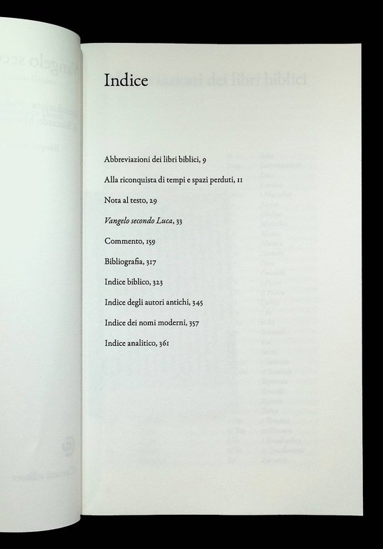 Vangelo Secondo Luca Testo Greco a Fronte Commento Maisano Carocci …