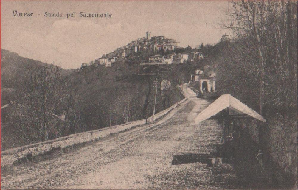 Varese. Strada pel Sacromonte. Non viaggiata | Immagine principale