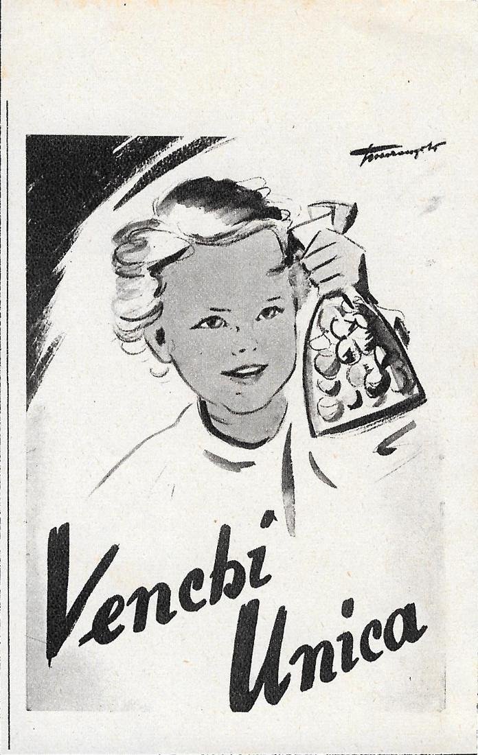 Venchi Unica. Advertising 1942 | Immagine principale
