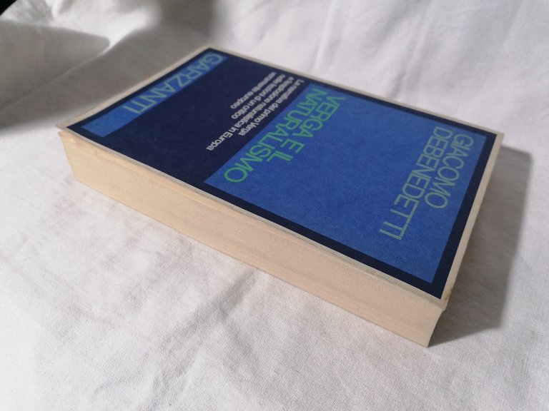 Verga e il Naturalismo - Libro Giacomo Debenedetti Garzanti 1976 …