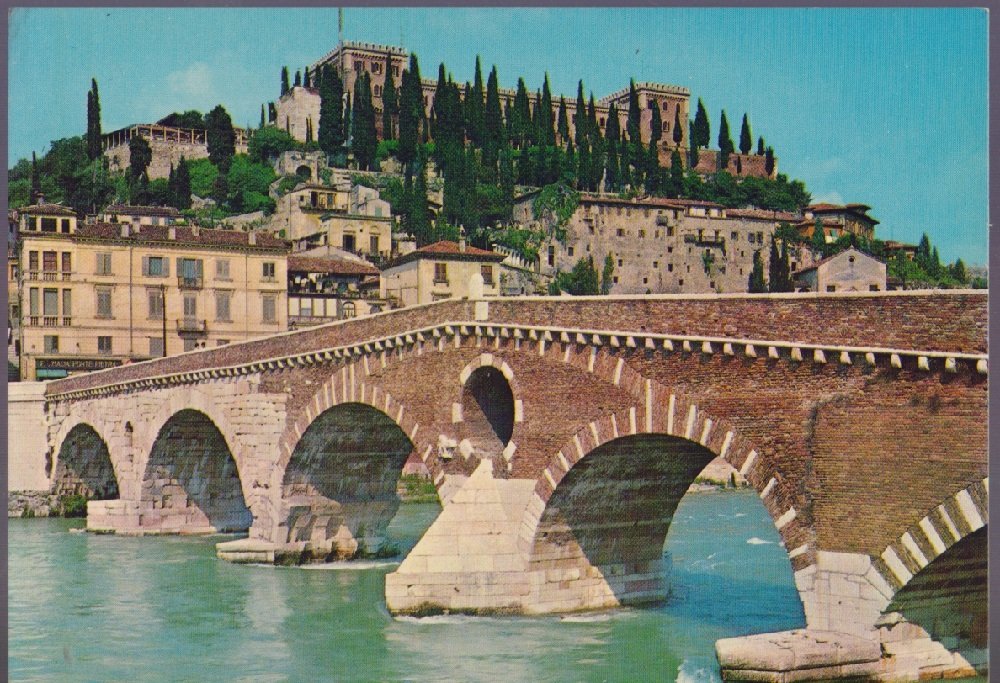 Verona. Castel S. Pietro. Non viaggiata | Immagine principale