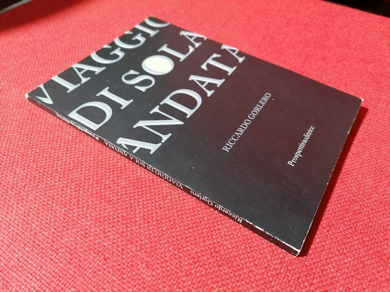 Viaggio di sola andata