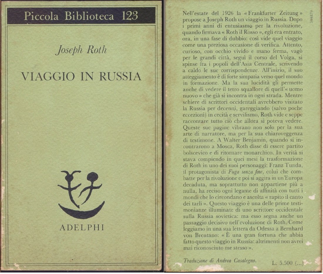 Viaggio in Russia - Joseph Roth | Immagine principale