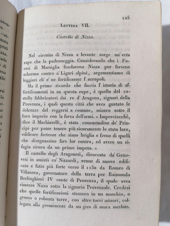 Viaggio Nella Liguria Marittima Libro Antico Davide Bertolotti 1834 Botta …