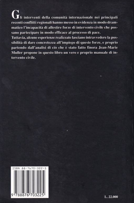 Vincere la guerra. Principi e metodi di intervento civile: 47