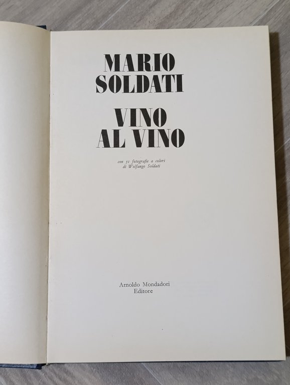 Vino al vino. Alla ricerca di vini genuini