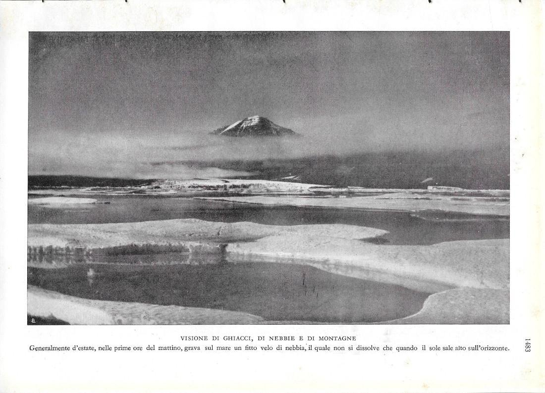 Visione di ghiacci, di nebbie e di montagne. Groenlandia. Stampa … | Immagine principale