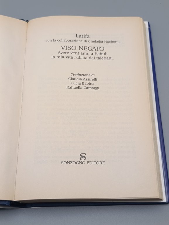 Viso negato. Avere vent'anni a Kabul: la mia vita rubata … | Immagine Gallery 6