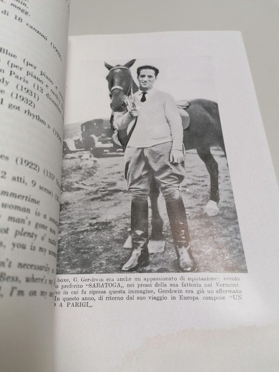 Vita di George Gershwin Libro Riccardo Morbelli Biografia Illustrata Ricordi …