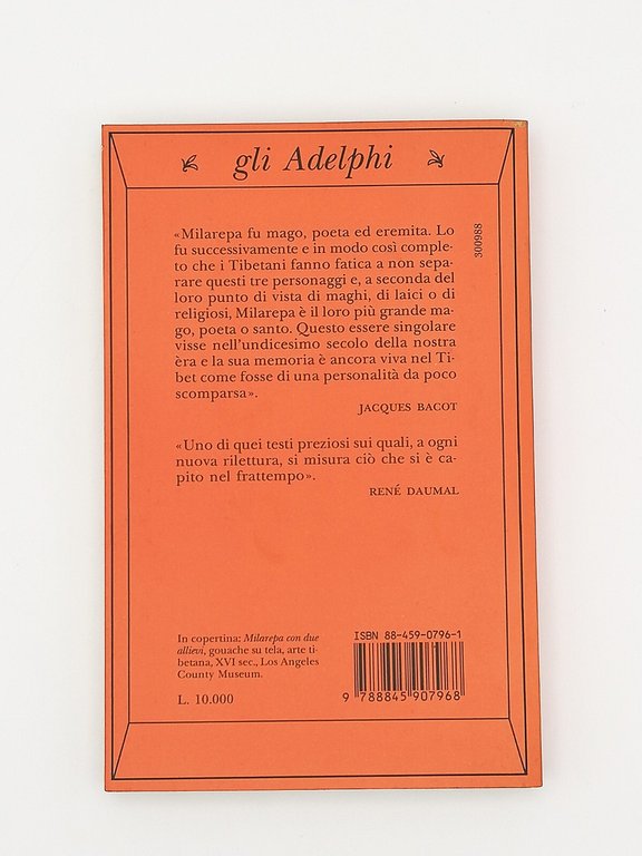 Vita di Milarepa Delitti Prove Liberazione Libro Jacques Bacot Gli …