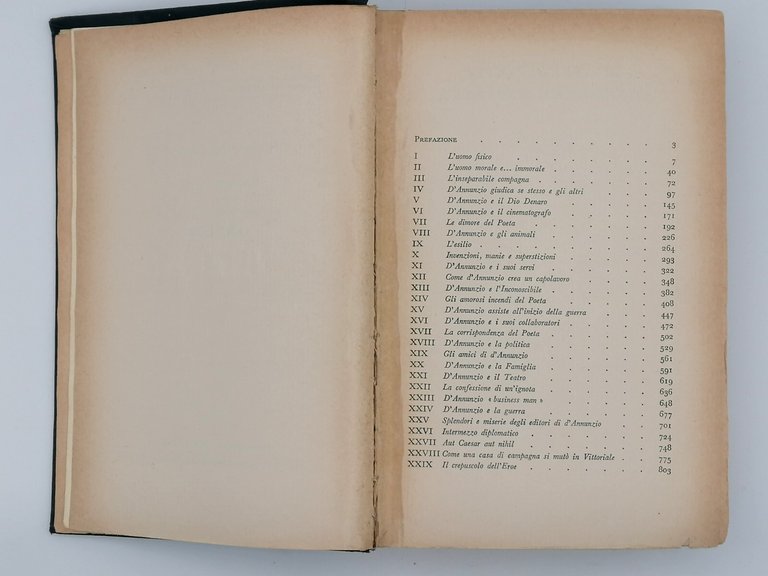 Vita Segreta Di Gabriele D'Annunzio Libro Tom Antongini 3^ Edizione …