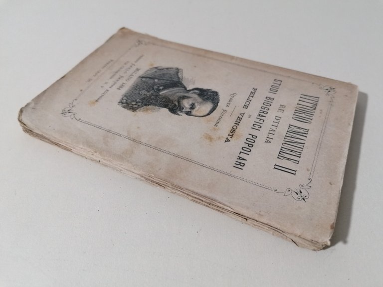 Vittorio Emanuele II Re Libro Venosta Studi Biografici Popolari Barbini …
