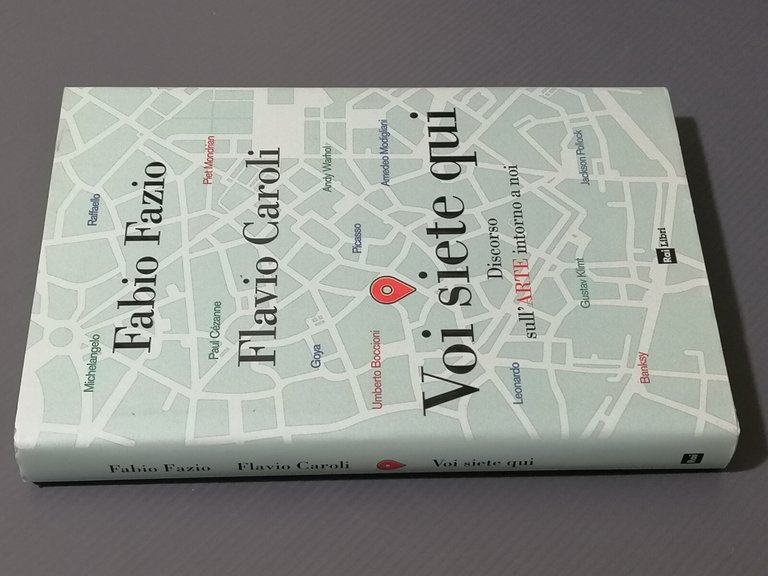 Voi Siete Qui Libro Arte Fabio Fazio Caroli AUTOGRAFATO Prima …