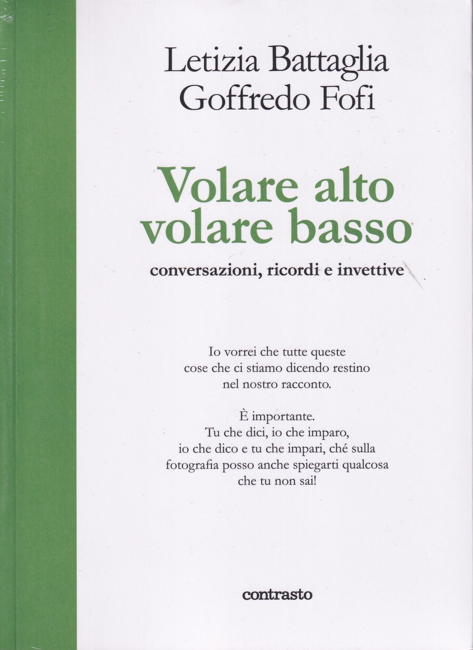 Volare alto volare basso. Conversazioni, ricordi e invettive | Immagine principale