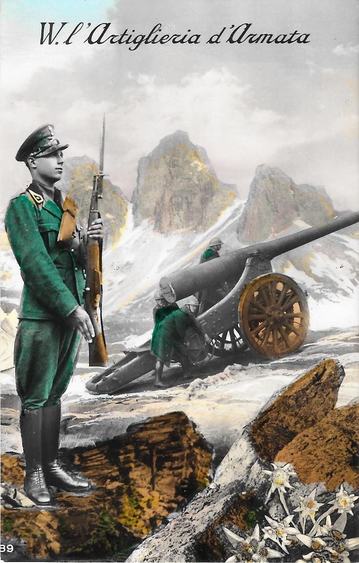 W l'Artiglieria d'Armata. Non viaggiata, originale 1941 | Immagine principale