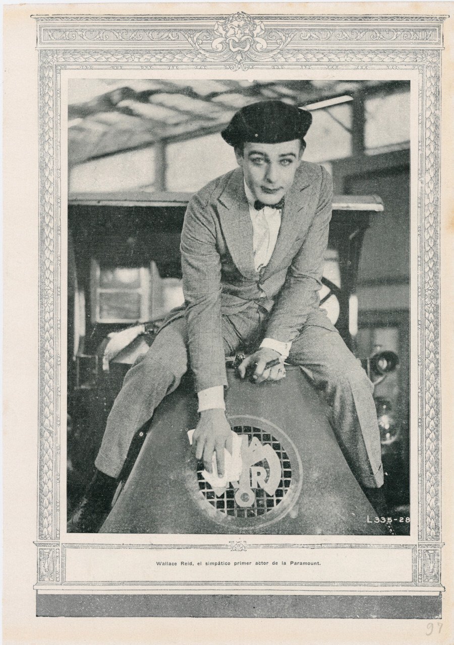 Wallace Reid actor / M. Alvarez. Sastreria de lujo. Buenos … | Immagine principale
