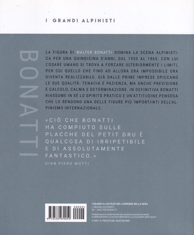 Walter Bonatti. I Grandi Alpinisti | Immagine Gallery 2