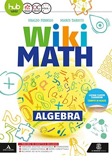 Wiki math. Algebra-Geometria. (Vol. 3) Per la Scuola media. 9788800349130 | Immagine principale
