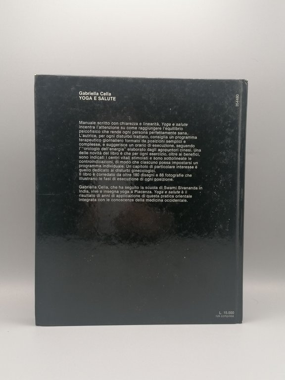 Yoga e Salute - Libro Gabriella Cella Prima Edizione Sonzogno …