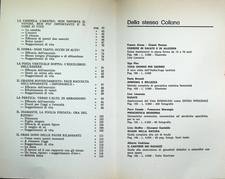 Yoga per il vivere quotidiano Figure Yoga Libro Gastaldo Geraci …