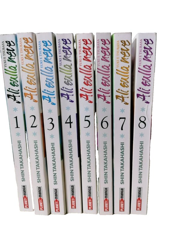 Yuki E Tsubasa Ali Sulla Neve Manga Serie Completa 1-8 …