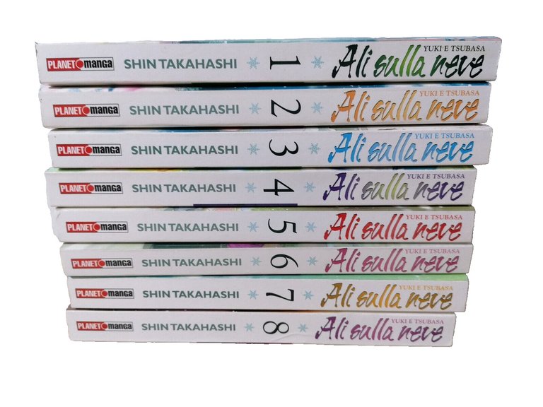 Yuki E Tsubasa Ali Sulla Neve Manga Serie Completa 1-8 …