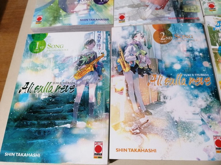 Yuki E Tsubasa Ali Sulla Neve Manga Serie Completa 1-8 …