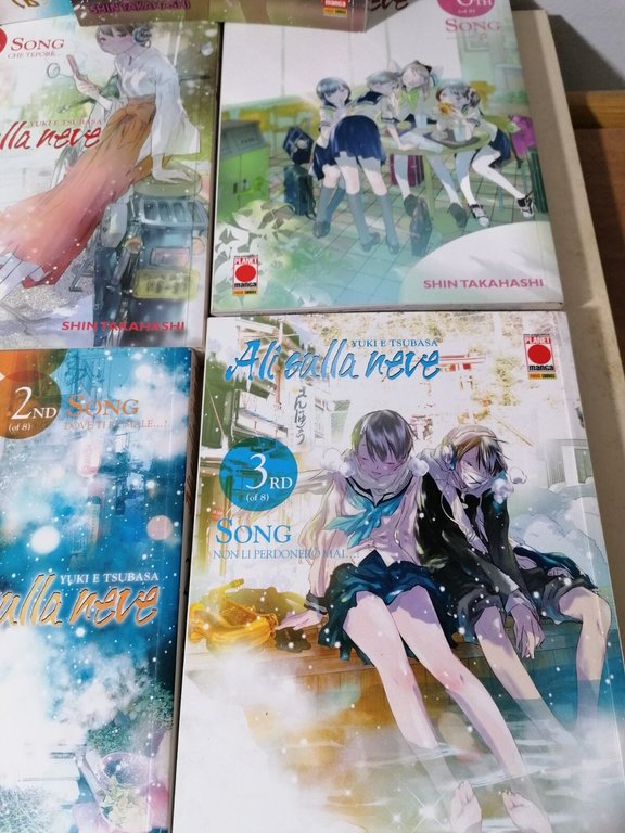 Yuki E Tsubasa Ali Sulla Neve Manga Serie Completa 1-8 …