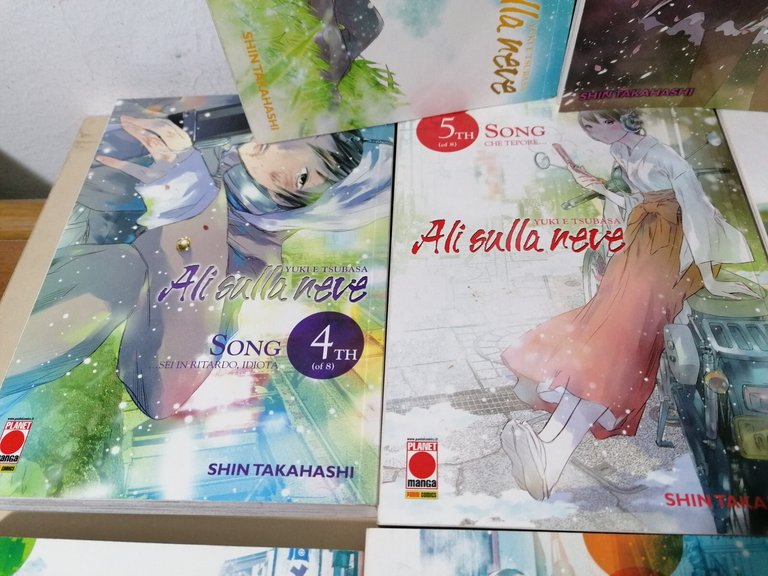 Yuki E Tsubasa Ali Sulla Neve Manga Serie Completa 1-8 …