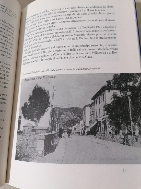 Zitomirski Una Realtà a Vallecrosia - Libro Storia Famiglia Fondazione …