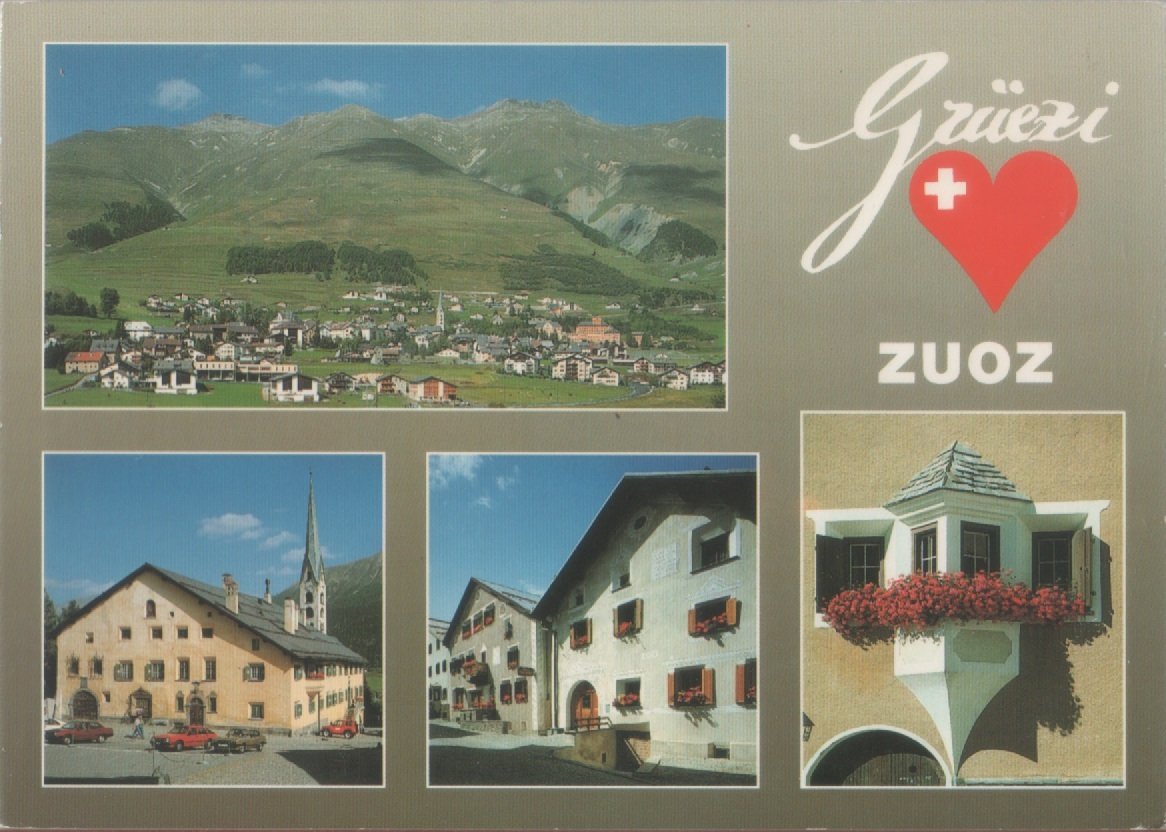 Zuoz (Svizzera). Viaggiata 1979 | Immagine principale